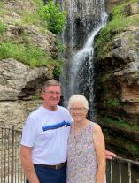 A northeastern Missouri couple, Ed and Janet Watson, celebrated their 55th anniversary by learning about forestry at a field day offered by University of Missouri Extension and the Missouri Department of Conservation. Photo courtesy of Brian Schweiss.