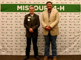 Carter Taylor, left, Senior Prepared Winner, and Christian Siegel,right, Senior Extemporaneous Winner.