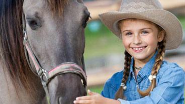 girl with horse