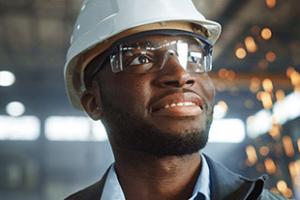 man in construction hat